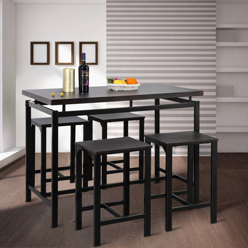 Latitude Run® Bar Table And Chair Wayfair.ca